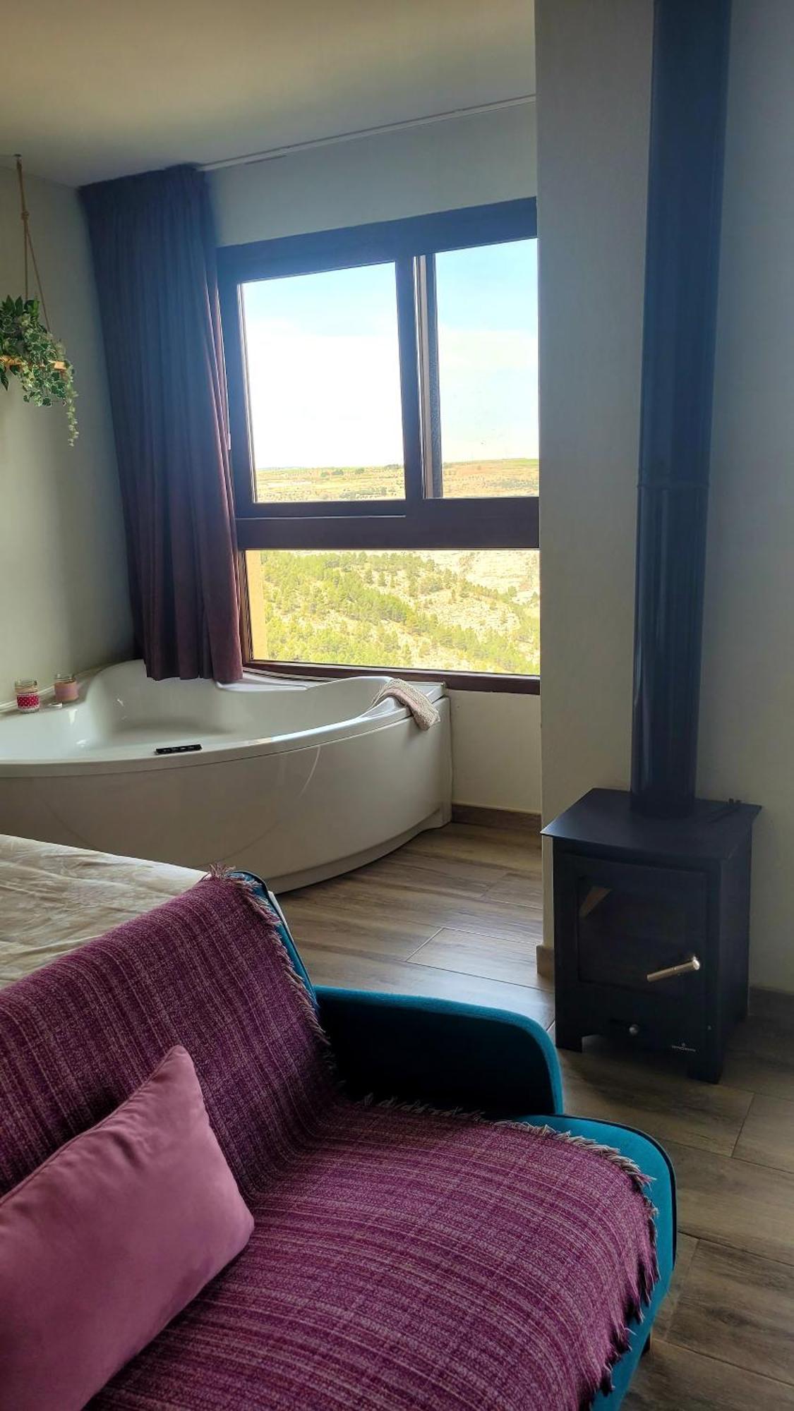 Casas Rurales Maribel - Complejo Moradas Del Cerro 1 - Suites Con Jacuzzi En Alcala Del Jucar Casas del Cerro Rom bilde