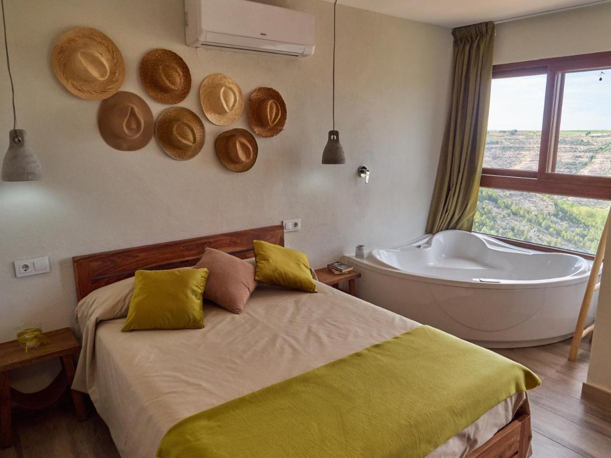Casas Rurales Maribel - Complejo Moradas Del Cerro 1 - Suites Con Jacuzzi En Alcala Del Jucar Casas del Cerro Eksteriør bilde